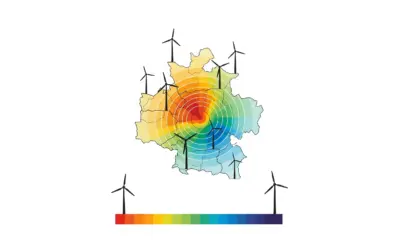 Cartographie du Bruit d’un Parc Éolien