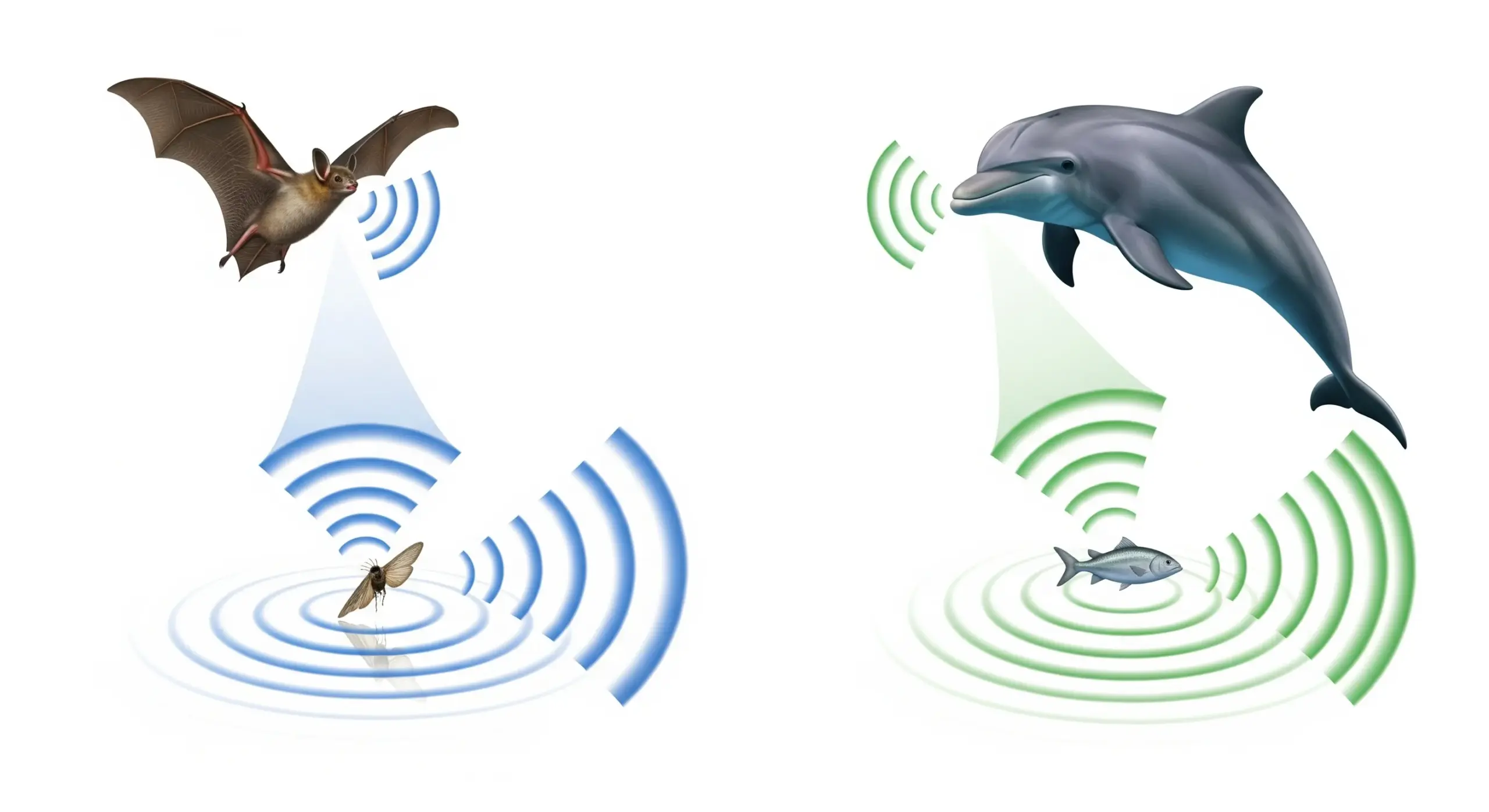 Comparaison des systèmes d'écholocalisation  études acoustique
