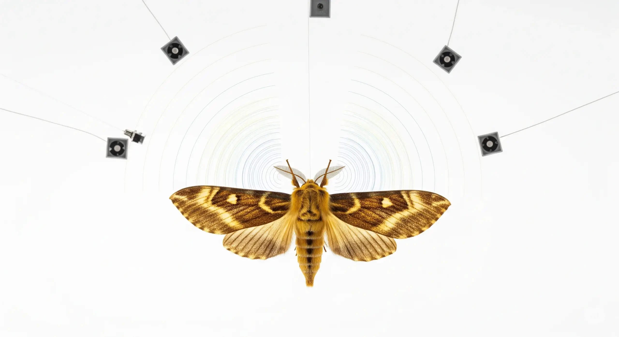 Étude du Camouflage Acoustique d'un Papillon de Nuit études acoustique