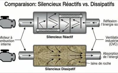 Modélisation d&rsquo;un silencieux réactif simple